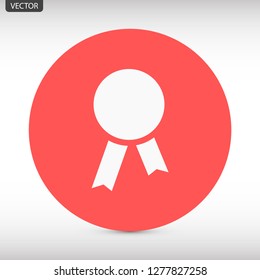medal vector icon 10 eps