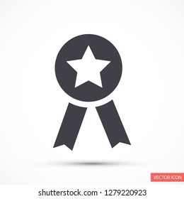 medal vector icon 10 eps