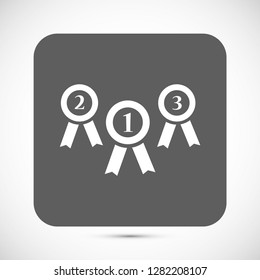 medal vector icon 10 eps
