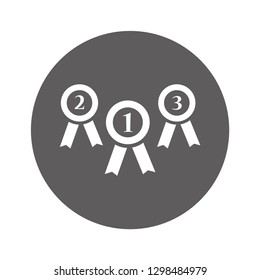 medal vector icon 10 eps