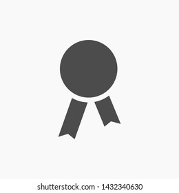 medal vector icon 10 eps , Lorem ipsum Flat design
