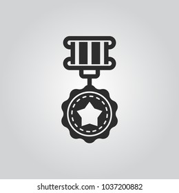 Medal vector icon