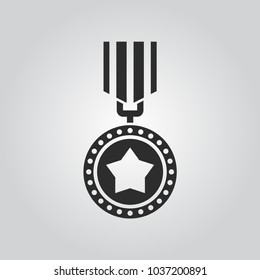 Medal vector icon