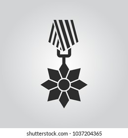 Medal vector icon