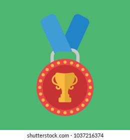 Medal vector icon