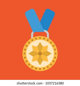 Medal vector icon