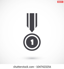 Medal Vector icon