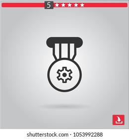 medal vector icon