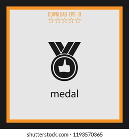 medal  vector icon