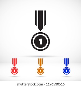 Medal Vector icon
