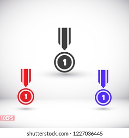 Medal Vector icon