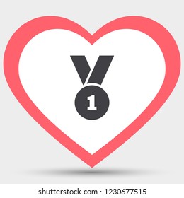 Medal Vector icon