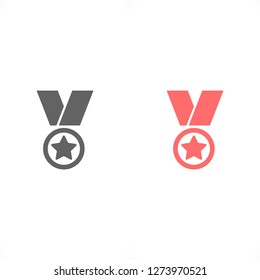 Medal Vector icon