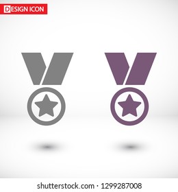 Medal Vector icon
