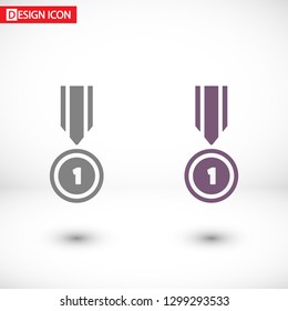 Medal Vector icon