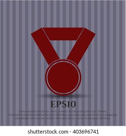 Medal vector icon