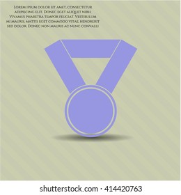 Icono de vector de medalla