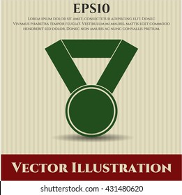 Medal-Vektorsymbol