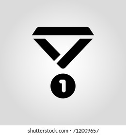 Medal vector icon