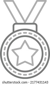 Medal-Vektorsymbol. Kann für Druck-, Mobil- und Web-Anwendungen verwendet werden.
