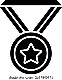 Medal vector icon. Can be used for printing, mobile and web applications.
