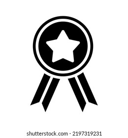 medal vector icon color editable