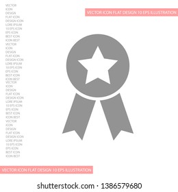 medal Vector icon . Lorem Ipsum Illustration design