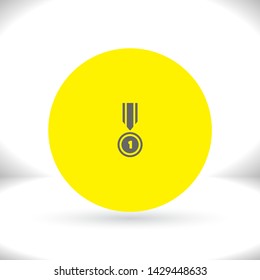 Medal Vector icon . Lorem Ipsum Illustration design