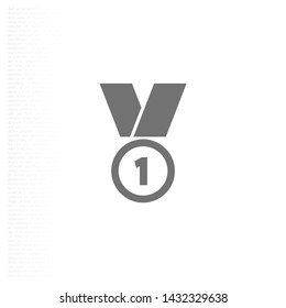 Medal Vector icon . Lorem Ipsum Illustration design
