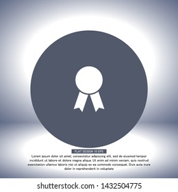 medal Vector icon . Lorem Ipsum Illustration design