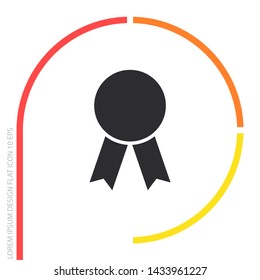 medal Vector icon . Lorem Ipsum Illustration design