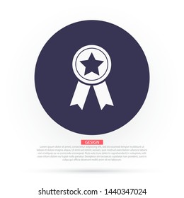 medal Vector icon . Lorem Ipsum Illustration design