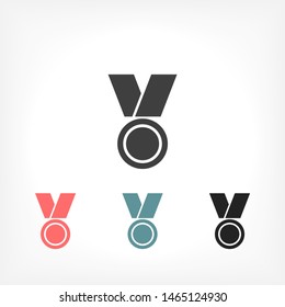 Medal Vector icon . Lorem Ipsum Illustration design