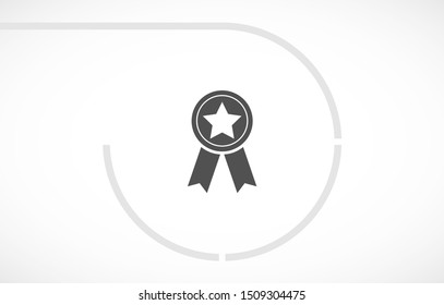 medal Vector icon . Lorem Ipsum Illustration design