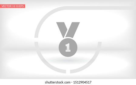 Medal Vector icon . Lorem Ipsum Illustration design