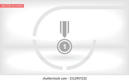 Medal Vector icon . Lorem Ipsum Illustration design