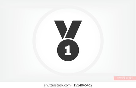 Medal Vector icon . Lorem Ipsum Illustration design