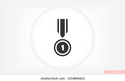 Medal Vector icon . Lorem Ipsum Illustration design