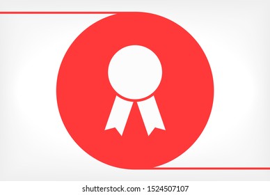 medal Vector icon . Lorem Ipsum Illustration design