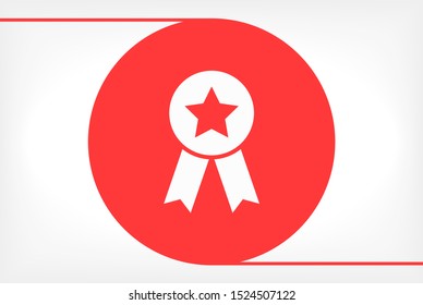 medal Vector icon . Lorem Ipsum Illustration design