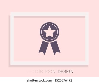 medal Vector icon . Lorem Ipsum Illustration design