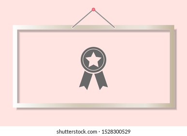 medal Vector icon . Lorem Ipsum Illustration design