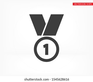 Medal Vector icon . Lorem Ipsum Illustration design