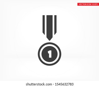 Medal Vector icon . Lorem Ipsum Illustration design