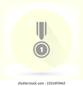 Medal Vector icon . Lorem Ipsum Illustration design