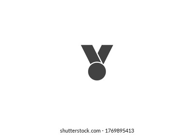 Medal vector icon , lorem ipsum Flat design