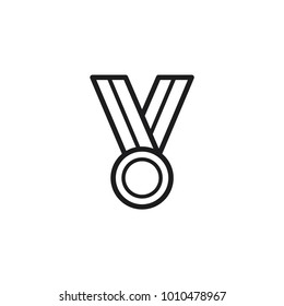 medal vector icon, star medallion icon in trendy flat style 