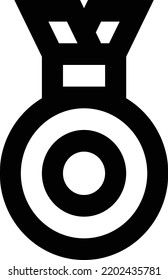 Medaille Vektorgrafik auf transparentem Hintergrund.Premium-Qualität symmbols.Stroke Vektorsymbol für Konzept und Grafikdesign.