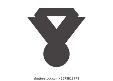 a medal vector illustrations on white background