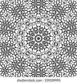 Medallion circular design. Vector illustration.